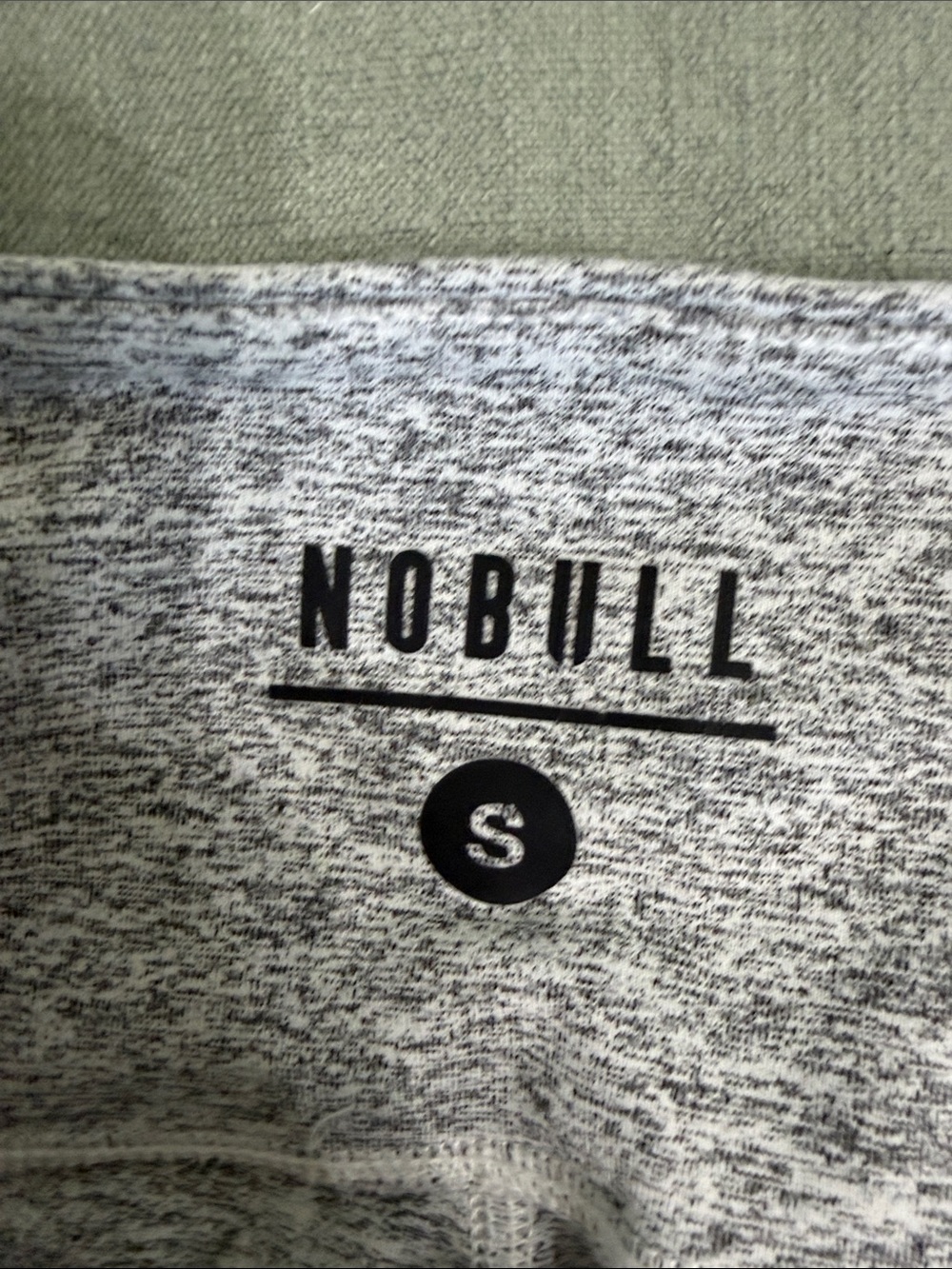NOBULL Heather Gray Women's Leggings - Picture 3 of 3